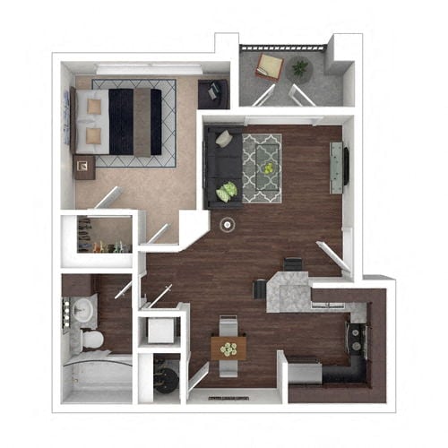 A floor plan